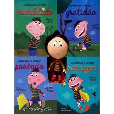 Imagem de Sentimentos e virtudes + boneco raiva - conjunto - PÉ DA LETRA - PE DA