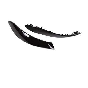 Imagem de Portas internas lidar com exterior puxar guarnição capa acessórios do carro compatível para bmw 3 4 3gt série 2013-2018 f30 316d 318d 320d f31 320i 325d(C1 2PCS)