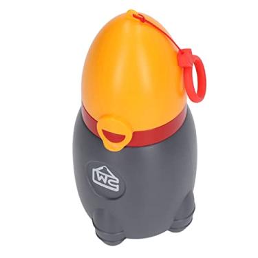 Imagem de Generic Mictório Portátil para Treinamento de Penico, Pequeno, Bonito, para Meninos, Copo de Treinamento para Casa, Carro, Viagem, Fácil de Limpar para Meninos e Meninas (Laranja Vibrante)