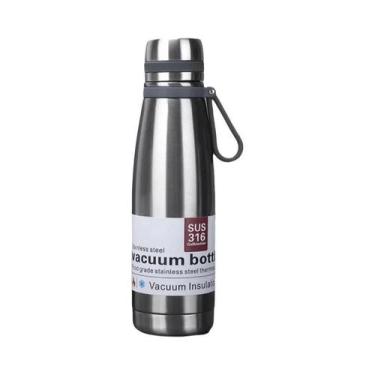 Imagem de Garrafa Térmica De Aço Inoxidável De Grande Capacidade, Garrafa De Águ