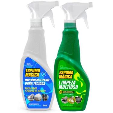 Imagem de Espuma Mágica Limpador Geral + Impermeabilizante para Tecido - Proauto