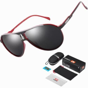 Imagem de Óculos De Sol Polarizado Aviador Uv400 - D102 Kit completo - Dubery, V