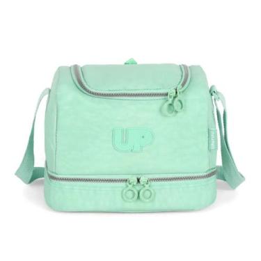 Imagem de Lancheira Termica Escolar Menina C/ 2 Compartimentos Up4you, Turquesa