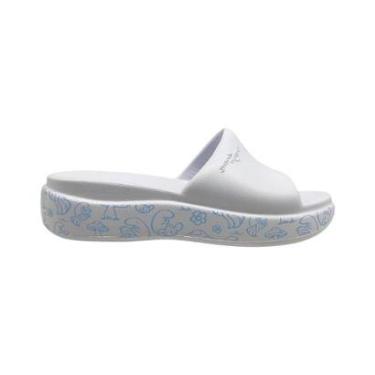 Imagem de Chinelo Tamanco Slide Nuvem dos Smurf Piccadilly 221001-Feminino