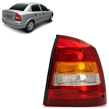 Imagem de Lanterna Traseira Astra Sedan 1998 A 2002 Tricolor - Automotive Import