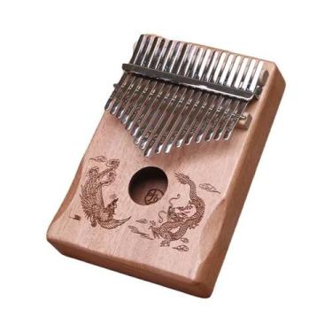 Imagem de Kit De Piano De Dedo Lydesy Kalimba De 17 Teclas, Afinado Manualmente,