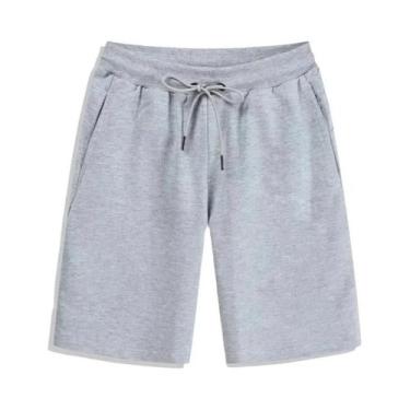 Imagem de Shorts Jogger Masculinos Com Cordão Elástico, Pacote Com 5 Peças, Resp