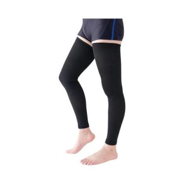 Imagem de Meias De Compressão Médica Unissex De Cano Alto Com Dedos Abertos 18-2