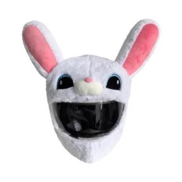 Imagem de Capa De Capacete De Motocicleta De Pelúcia Cartoon Para Proteção Em At