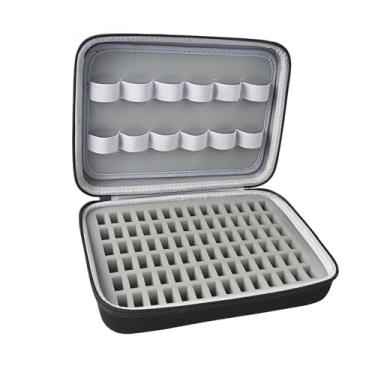 Imagem de Fenteer Caixa porta-bobinas para armazenamento de linhas de costura, organizador de linhas para máquinas de costura e artesanato