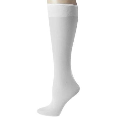 Imagem de Meia 3/4 Mini Lu Lupo Fio 20 Loba 05510-001, Branco