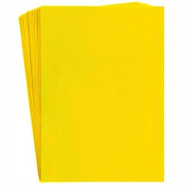 Imagem de Capa para Encadernação A4 Amarelo Line Frente PP 0,30 100un - Cassmar 
