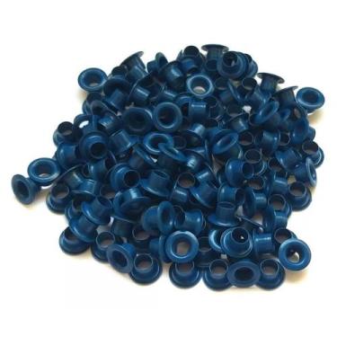 Imagem de Ilhós de Metal N51 Azul Marinho Cassmar 500 unidades