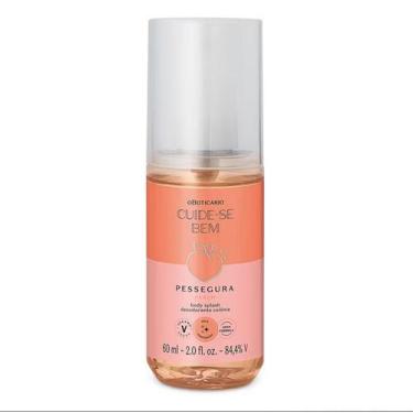 Imagem de Body Splash Desodorante Colônia Cuide-se Bem Pessegura 60ml - O BOTICA