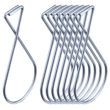 Imagem de Clipes de gancho de teto ganchos de azulejo de teto clipes de barra em T clipes de teto para escritório, sala de aula, decoração de casa e casamento, placa suspensa de telha suspensa/grade/teto suspenso (30)