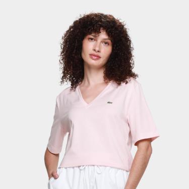 Imagem de Camiseta Lacoste Casual Feminina-Feminino