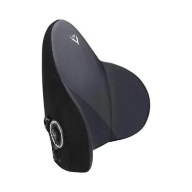 Imagem de Almofada Térmica Para Carro Com Massagem Elétrica E Vibração, Apoio Pa