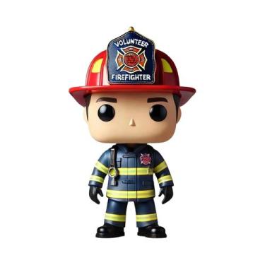 Imagem de Boneco De Ação De Bombeiro Bonito, Brinquedos Criativos Para Bombeiros