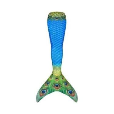 Imagem de Fantasia De Sereia Para Crianças E Adultos, Traje De Natação Com Monof