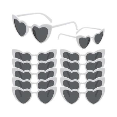 Imagem de Óculos De Sol Femininos Em Formato De Coração, Design Vintage, 12-16 P