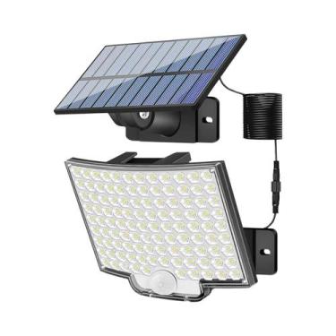 Imagem de Luz Solar Externa 106/122 LED Com Sensor De Movimento IP65 À Prova d'Á