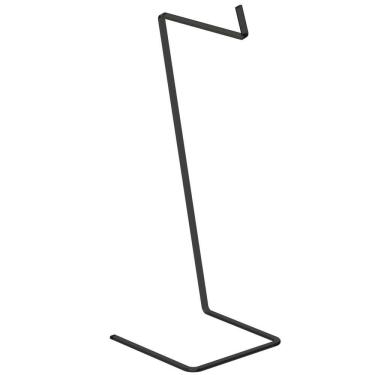 Imagem de Porta Papel Higiênico Suporte Papel De Chão Preto Fosco Yiwu