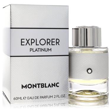 Imagem de Perfume Masculino Montblanc Explorer Platinum Mont Blanc Eau De Parfum 60 Ml