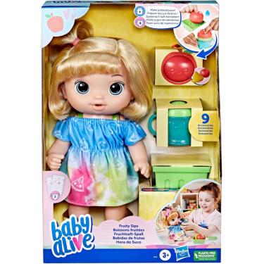 Imagem de Boneca Baby Alive Hora Do Suco Loira Hasbro - F7356