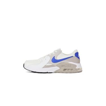 Imagem de Nike Tênis masculino Air Max Excee (FZ5486-101, branco Summit/cinza vasto/cinza universitário/azul corredor), Summit Branco/Racer Blue-vasto Cinza, 37