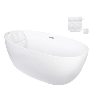 Imagem de Banheira Imersao Freestanding De Luxo 1.70m - T5024, BRANCO