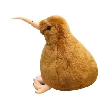 Imagem de Brinquedo De Pelúcia Kawaii De Pássaro Kiwi, Animal De Estimação Macio