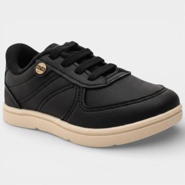Imagem de Tênis Infantil Klin Casual Flyer Mini Menino - Preto - 24, 24