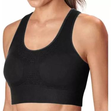 Imagem de Top Esportivo Lupo Alta Compressão Nadador Sem Bojo - Preto, M