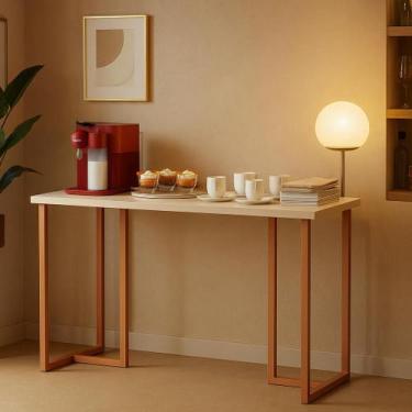 Imagem de Aparador Barzinho Cantinho do Café Estilo Industrial Mali 120cm Decora