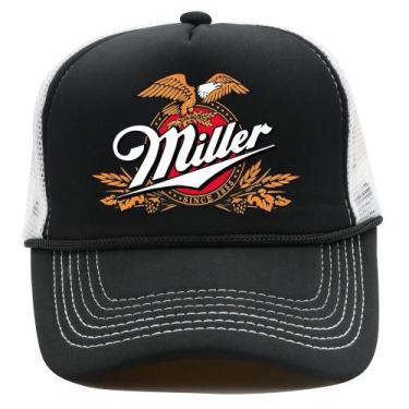 Imagem de Boné de beisebol Millers Anime ajustável 56-58 cm de algodão/rede - yi