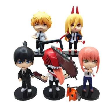 Imagem de Figure Toy Colecionável Motosserras Mans Powers Anime x5 - yiweisai