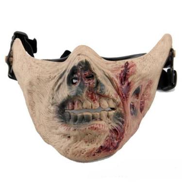 Imagem de Máscara de cosplay Rotten Face Rotten Face Halloween Prop Plastic para