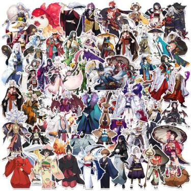 Imagem de Adesivos Onmyojis em vinil impermeável Anime 50 unidades/lote - yiweis