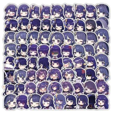 Imagem de Adesivos Genshins Impacts Beelzebuls Waterproof 70 unidades - yiweisai