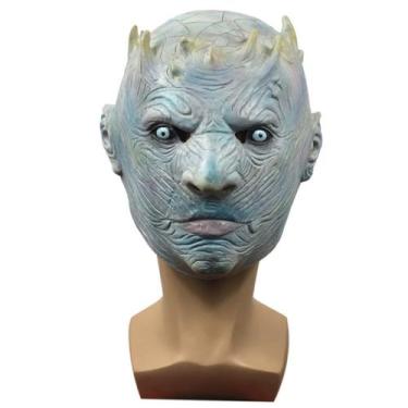 Imagem de Máscara de látex Games of Thrones Night King para o Carnaval de Hallow
