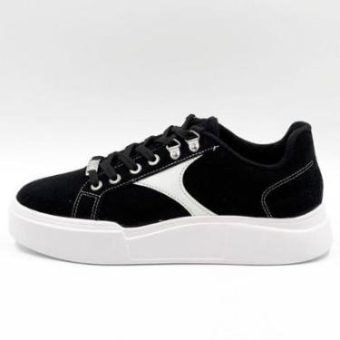 Imagem de Tênis Moleca Casual Flatform em Camurça Feminino-Feminino