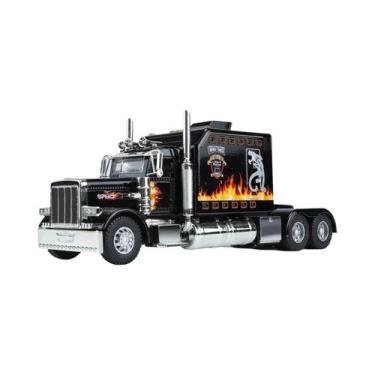 Imagem de Caminhão De Brinquedo Peterbilt 389 Lonestar Em Escala 1:24 Com Funçõe