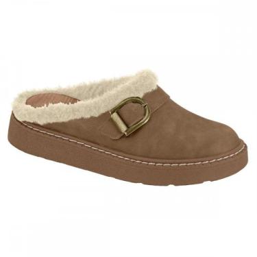 Imagem de Sapato Modare 7411102 Detalhe em Pelinho Feminino, Caramelo, 36