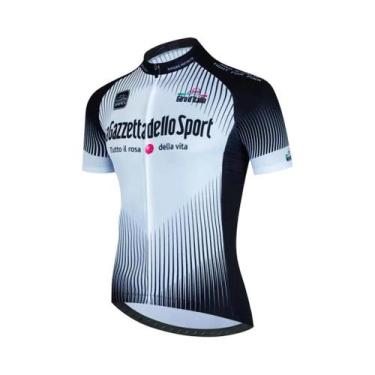 Imagem de Camisa de Ciclismo Masculina Leve e Sem Costura Aero Tour Giro d'Itali