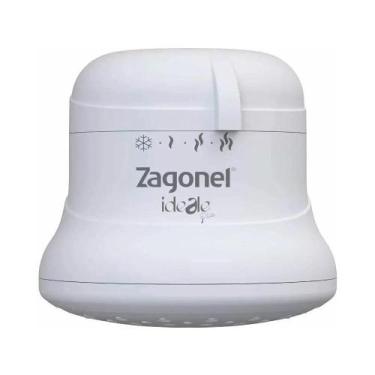 Imagem de Chuveiro Ducha Ideal Plus 4T 220V 6800W Branco Zagonel