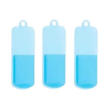 Imagem de Estojo De Armazenamento Portátil De Silicone Para Pen Drive - 3 Peças 