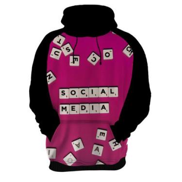 Imagem de Blusa de Frio Social Media Cubos Letras Profissão 1 - Kasubeck Store, 