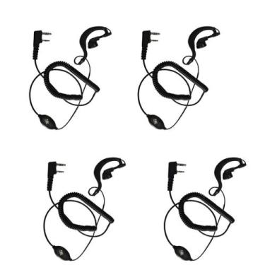 Imagem de 4 Fones de Ouvido Para Rádios Talkabout RC3002 - LELLIS ROCHA