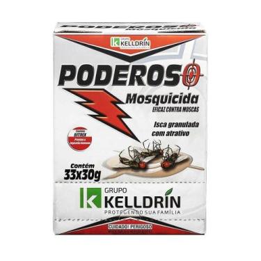Imagem de Mosquicida Poderoso Granulado 25g Embalagem com 33 Unidades - Kelldrin
