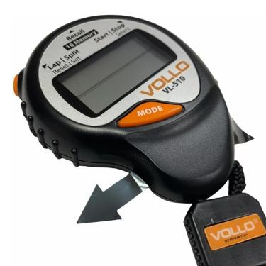 Imagem de Cronômetro Digital Profissional Vollo Vl510 C/ 10  Memórias-Unissex